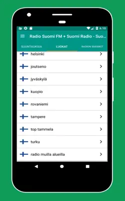 Radio Finland FM - DAB Radio android App screenshot 5